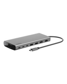 Belkin - Docking Station universal USB-C 8-en-1 doble pantalla Siliconmotion