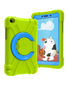 Funda Kids Cover para Samsung Galaxy TAB S6 Lite Verde Flúor